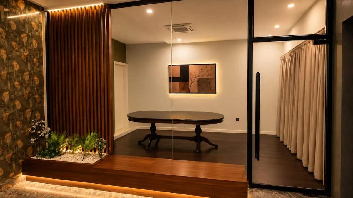 Dining room area